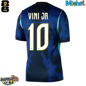 Brasilia Vinicius Junior #10 Vieraspaita MM-kisat 2026 Lyhythihainen